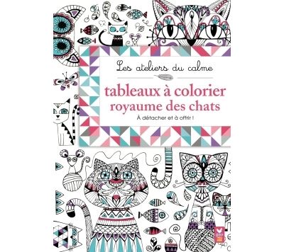Tableaux à colorier royaume des chats