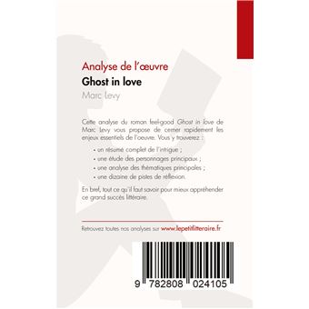 Ghost in love de Marc Levy (Analyse de l'oeuvre)