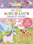 Mes 500 autocollants - chevaux et licornes