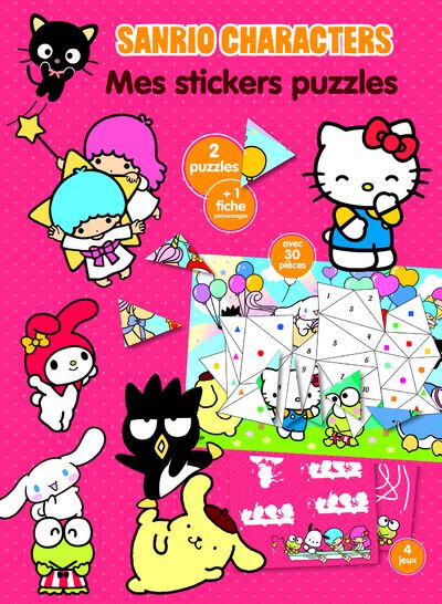 Sanrio characters mes stickers puzzles
