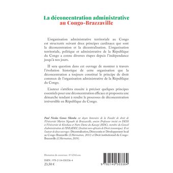 La déconcentration administrative au Congo-Brazzaville