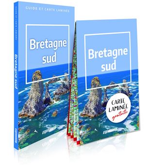 Bretagne sud (guide et carte laminée)