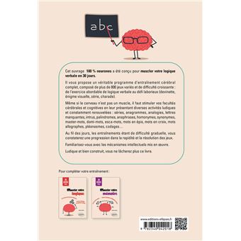 30 jours pour muscler votre logique verbale