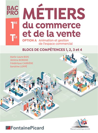 Métiers Du Commerce Et De La Vente, Bac Pro 1ère, Terminale - Broché ...