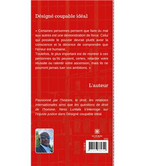 Désigné coupable idéal