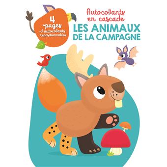 Les animaux de la campagne Autocollants
