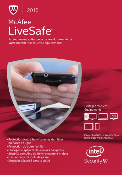 McAfee LiveSafe 2015 PC