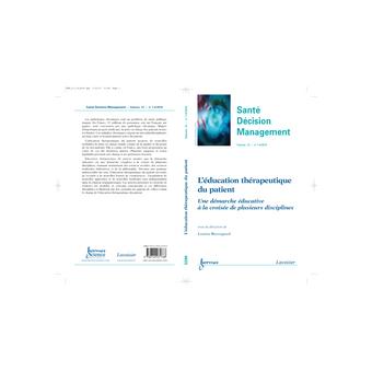 L'education therapeutique du patient sante decision manageme