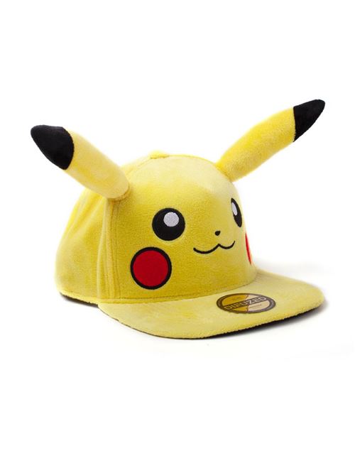 Casquette Pikachu Difuzed Pokémon Taille Unique Polyester Coton Ajustable - vue 2
