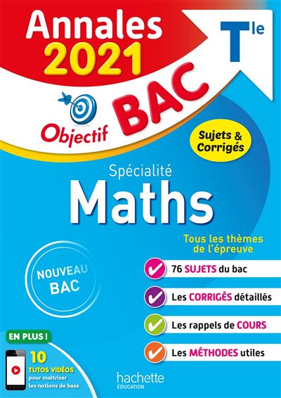 Annales Bac 2021 Spé Maths Term