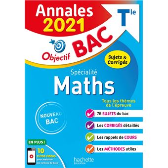Annales Bac 2021 Spe Maths Term Broche Sandrine Bodini Lefranc Sandrine Dubois Achat Livre Fnac