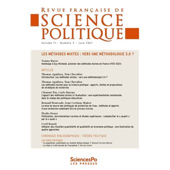 Revue Française de Science Politique T71-3