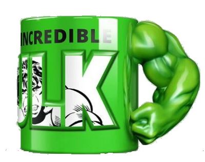 MARVEL-ARM MUG-HULK