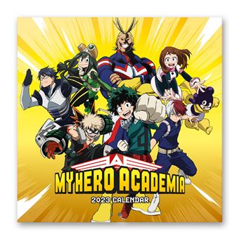 Calendrier mural 2023 My Hero Academia