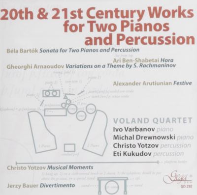 20th and 21st century works fortwo pianos and percuss