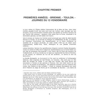 Histoire de Napoléon Ier