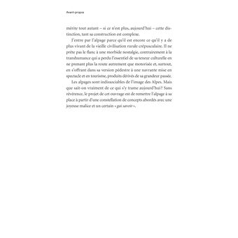 Abécédaire un peu vache des alpages