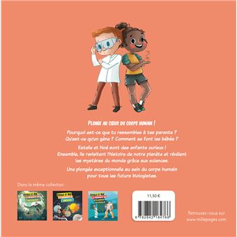 Estelle et Noé à la découverte des gènes humains