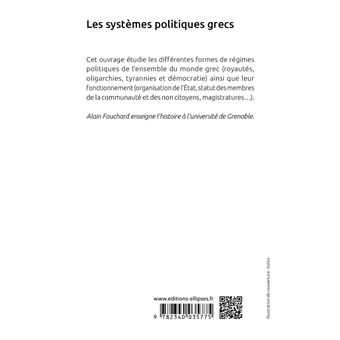 Les systèmes politiques grecs