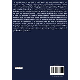 De l'esclavage et de la liberté de l'homme