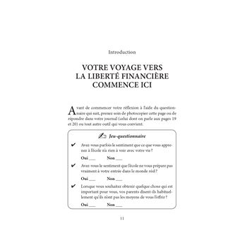 Père riche, père pauvre pour les ados et les jeunes adultes