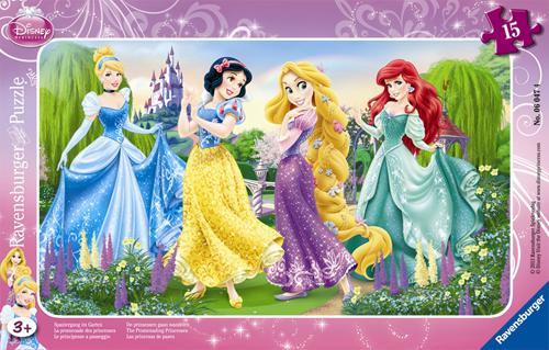 Rave Puzzle Cadre 15 Pièces Ravensburger La Promenade Des Princesses Disney Princesses