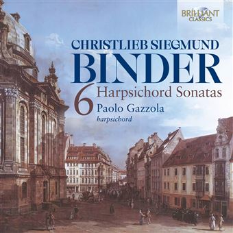C.S. Binder. 6 Harpsichord Sonatas - CD