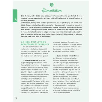 Abécédaire de la première année de bébé