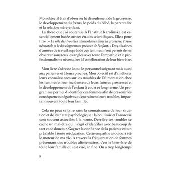 Rôle des troubles alimentaires pendant la grossesse
