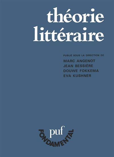 Théorie littéraire - Jean Bessière - relié