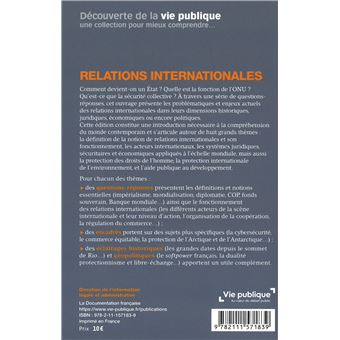 Relations internationales