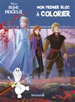Disney La Reine des Neiges 2 - Mon premier bloc à colorier (Bandeau bleu)