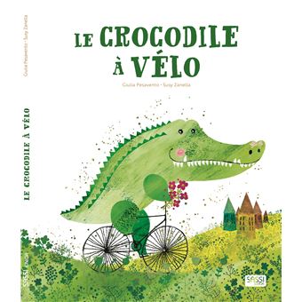Editions Sassi - Le crocodile à vélo