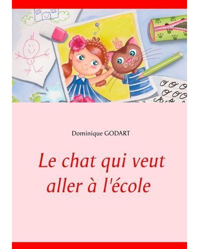 Le chat qui veut aller a l ecole