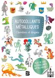 Autocollants métalliques - Chevaliers et dragons