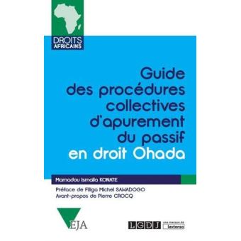 Guide des procedures collectives d apurement du passif ohada