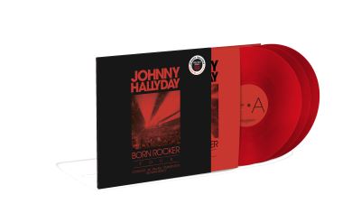Born Rocker Tour Concert au Palais Omnisports de Paris Bercy Triple Vinyle rouge Edition Limitée