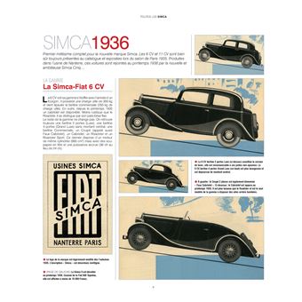 Toutes les Simca - 1934-1980