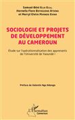 Sociologie et projets de développement au Cameroun