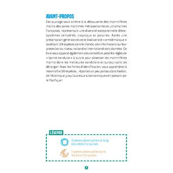 Mammifères marins. Observer et reconnaître 50 espèces des eaux françaises