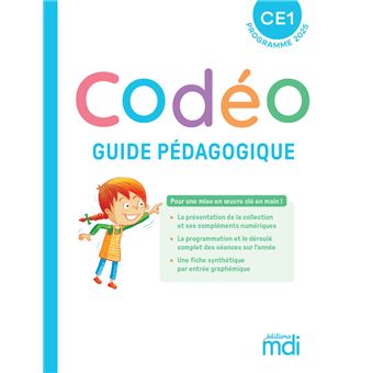 Codeo - CE1 - Guide pédagogique