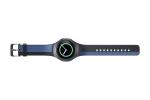 Bracelet Samsung Design Noir/Bleu pour Gear S2 Taille M