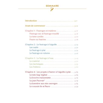 Feutrer la laine cardée