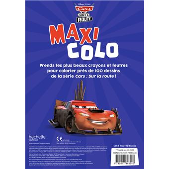 CARS SUR LA ROUTE - Maxi Colo - Disney Pixar