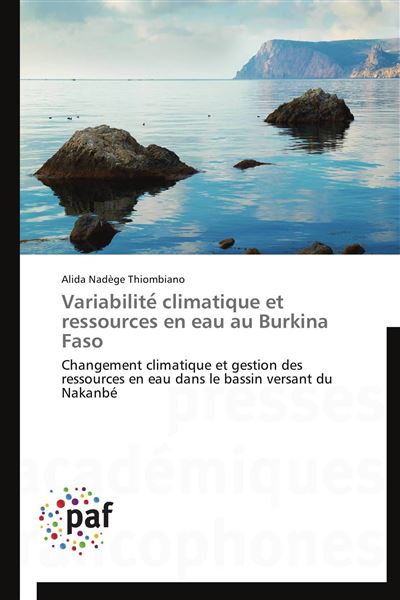 Variabilite climatique et ressources en eau au burkina faso