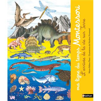 Ma Ligne du temps Montessori de l'arrivée de la vie sur Terre