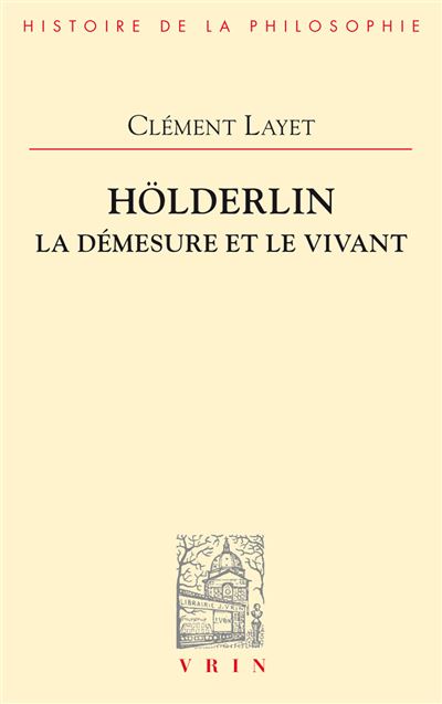 Hölderlin - Clément Layet - broché