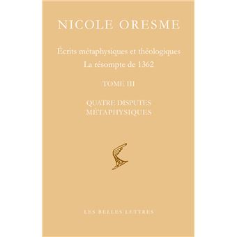 Écrits métaphysiques et théologiques