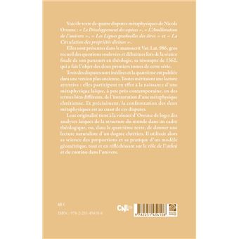 Écrits métaphysiques et théologiques