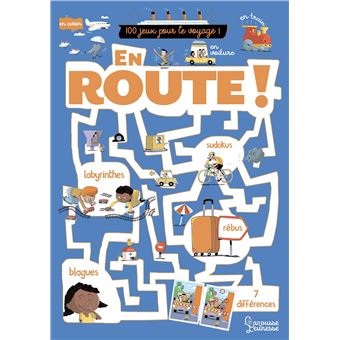 En route: cahier de jeux 100% vacances